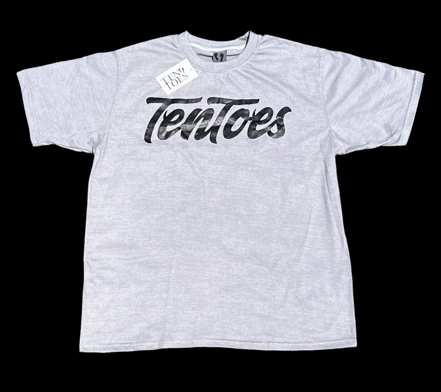 Ten Toes Cursive Print Tee’s