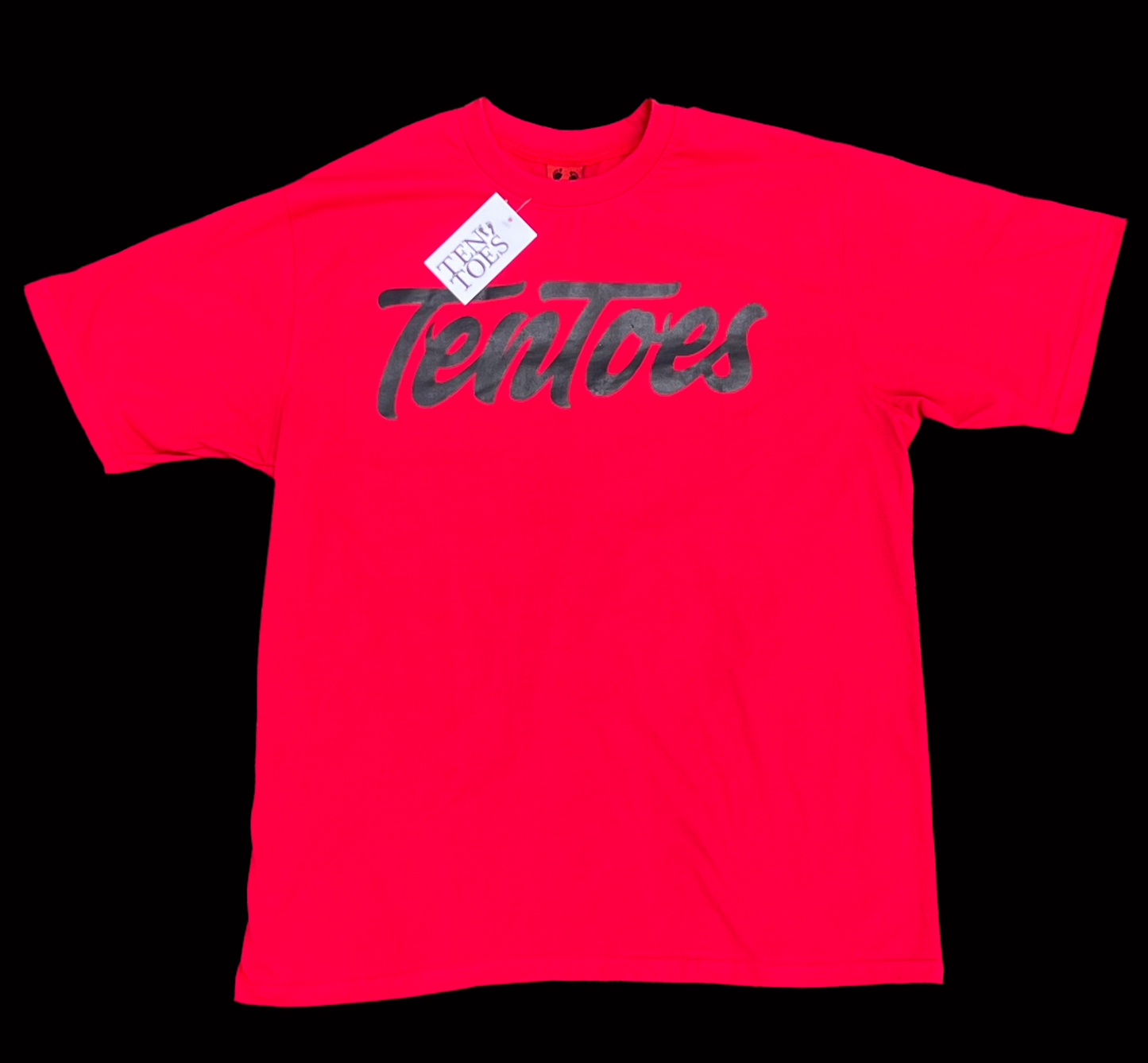 Ten Toes Cursive Print Tee’s