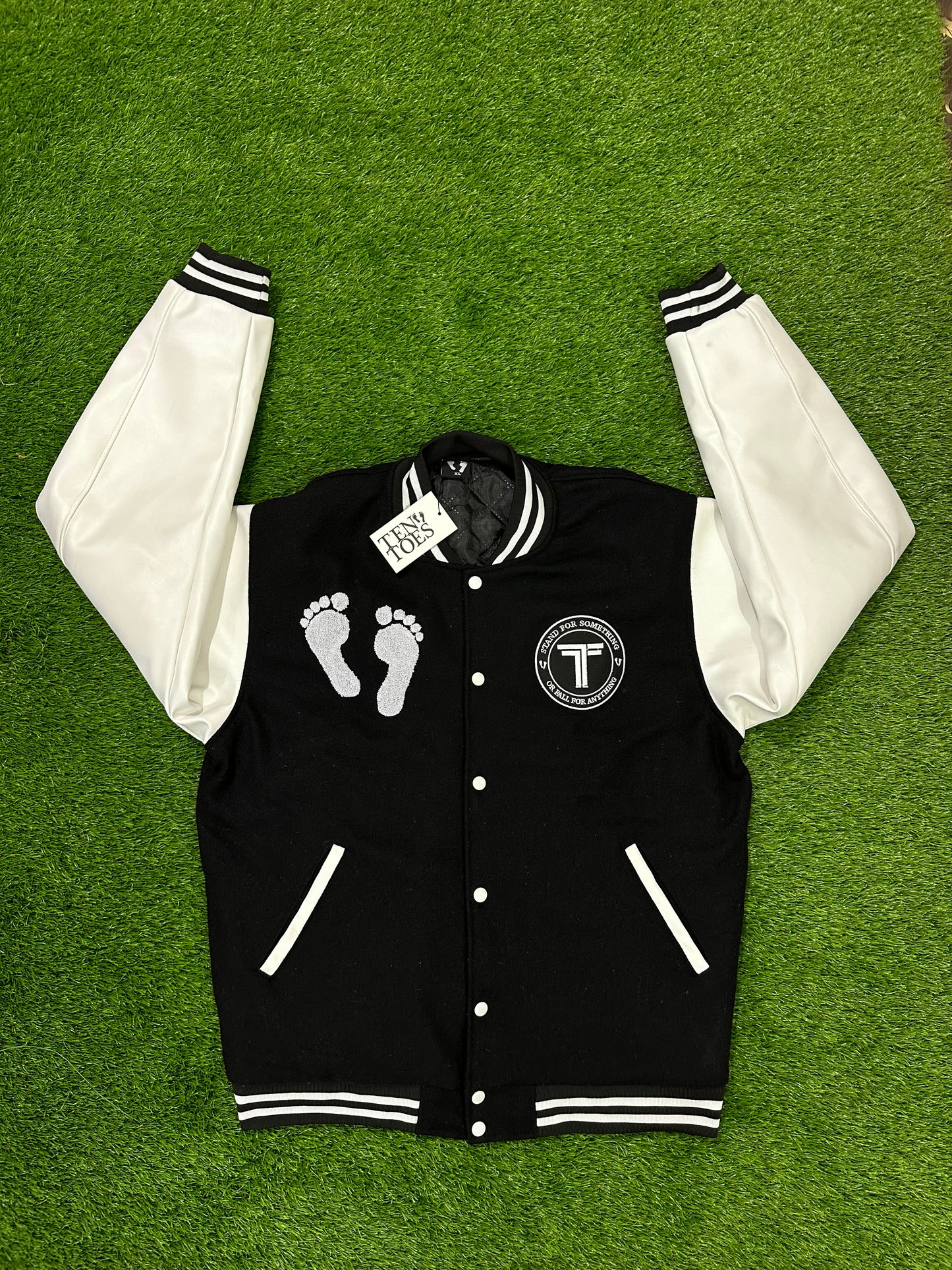 Ten Toes Varsity Jacket