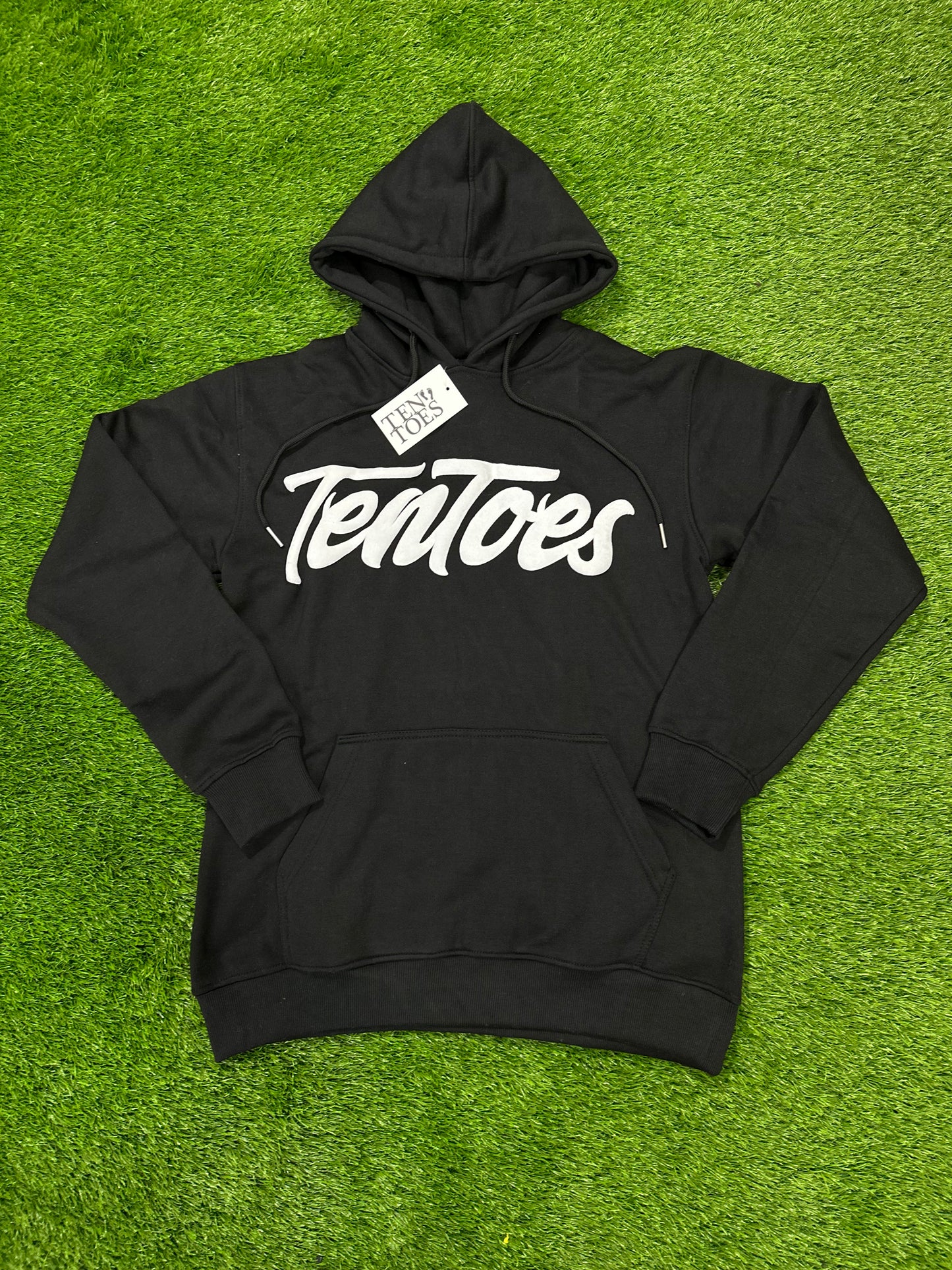 Ten Toes Puff Print Hoodies