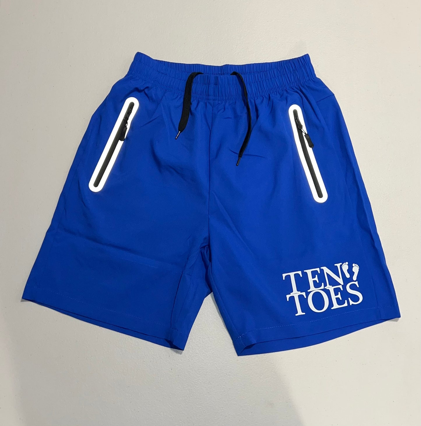 Blue Mesh Shorts